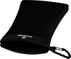 SunnySOC Sunglasses Lens Cover/Case -Sports Equipment SUN A001 black sunnysoc0003copy