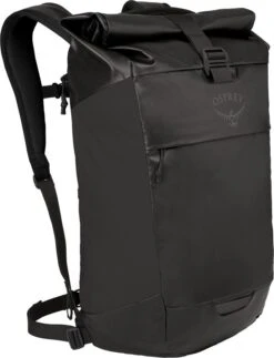 Osprey Transporter Roll Top 28 Day Pack/Backpack -Sports Equipment TransporterRollTopPack F21 Side Black1