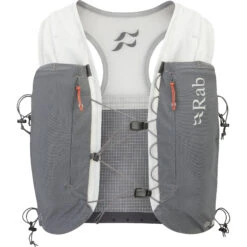 Rab Veil 2 Running Hydration Vest -Sports Equipment Veil 2 Gargoyle Graphene QAP 39 GAG P 1copy