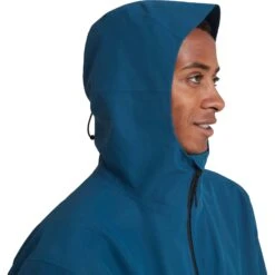 Kathmandu Amphi 2L Rain Jacket -Sports Equipment a1311 nz6 amphi mens rain jacket blue fcopy