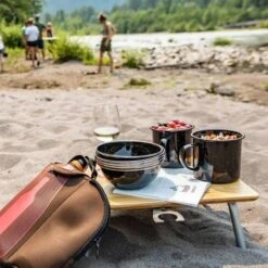 GSI Outdoors Rakau Table Compact Camping & Outdoor Table -Sports Equipment a1360