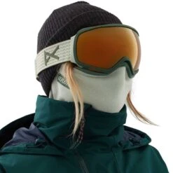 Anon Microfur Neckwarmer Women's MFI Fleece Facemask -Sports Equipment afw3e 001