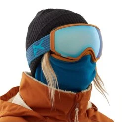 Anon Microfur Neckwarmer Women's MFI Fleece Facemask -Sports Equipment afw3e 002