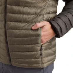 Kathmandu Heli R Hiking Down Jacket -Sports Equipment b0233 o9p heli r mens down jacket green brown ecopy