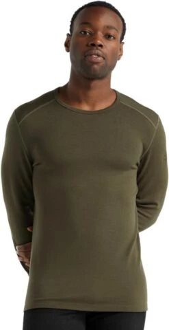 Icebreaker Merino 260 Technical Thermal Long Sleeve Top -Sports Equipment c3ad1550 6d76 40ca 8cc0 a94f066a239a FW21 MEN 260 TECH LS CREWE 104371069 1 2