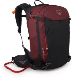 Osprey Sopris Pro Avy 30 Womens Ski Avalanche Backpack -Sports Equipment d7884bdb fbd9 4e07 a603 b9852d28449d SoprisProAvyAirbagPack30 F22 Side RedMountain 10004569