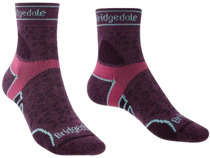 Bridgedale Trail Run Lightweight T2 Women's Merino Socks 3 Bridgedale Trail Run Lightweight T2 Women's Merino Socks - Image 3
