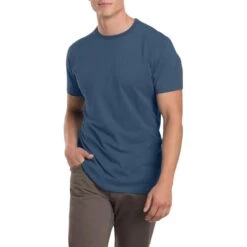 KUHL Bravado Short Sleeve T-Shirt -Sports Equipment e40c44ab 0ba0 4dda 954b d9bca150fafd BLUE1
