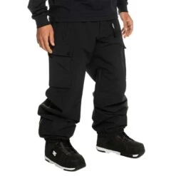 Quiksilver Snow Down Cargo Snow Pants -Sports Equipment eqytp03199 quiksilverw kvj0 frt3