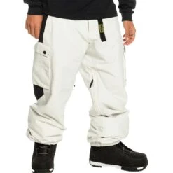 Quiksilver Snow Down Cargo Snow Pants -Sports Equipment eqytp03199 quiksilverw szt0 frt1 1