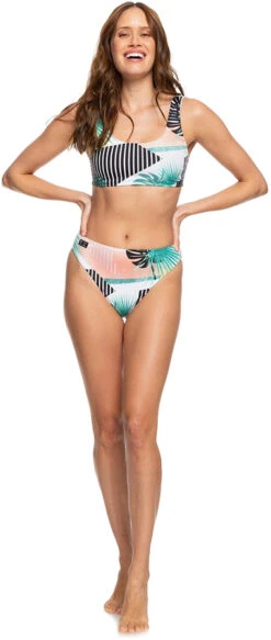 Roxy POP Surf Women's High Leg Bikini Bottoms -Sports Equipment erjx403710 popsurfreghighlegbottomw xkwy frt9