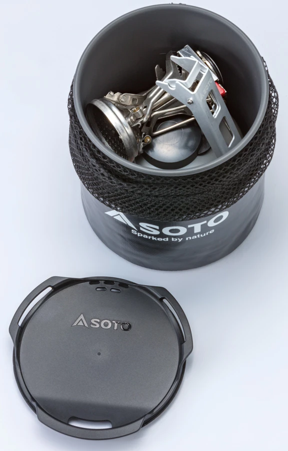 Soto Thermostack Cook Set Combo Lightweight Backpacking Cookware 4 Soto Thermostack Cook Set Combo Lightweight Backpacking Cookware - Image 4