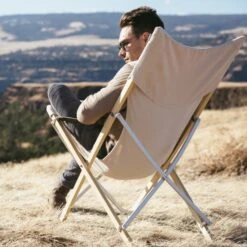 Snow Peak Take! Bamboo Chair Long Deluxe Outdoor Chair -Sports Equipment fk204