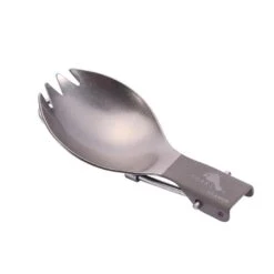 Titanium Folding Spork Ultralight Camping Cutlery 17 Titanium Folding Spork Ultralight Camping Cutlery -Sports Equipment gg2207