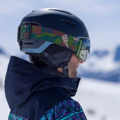 Smith I/O MAG XL Snowboard/Ski Goggles -Sports Equipment io mag xl goggles olivePlantCamo cpSunBlackGoldMirror ls02copy