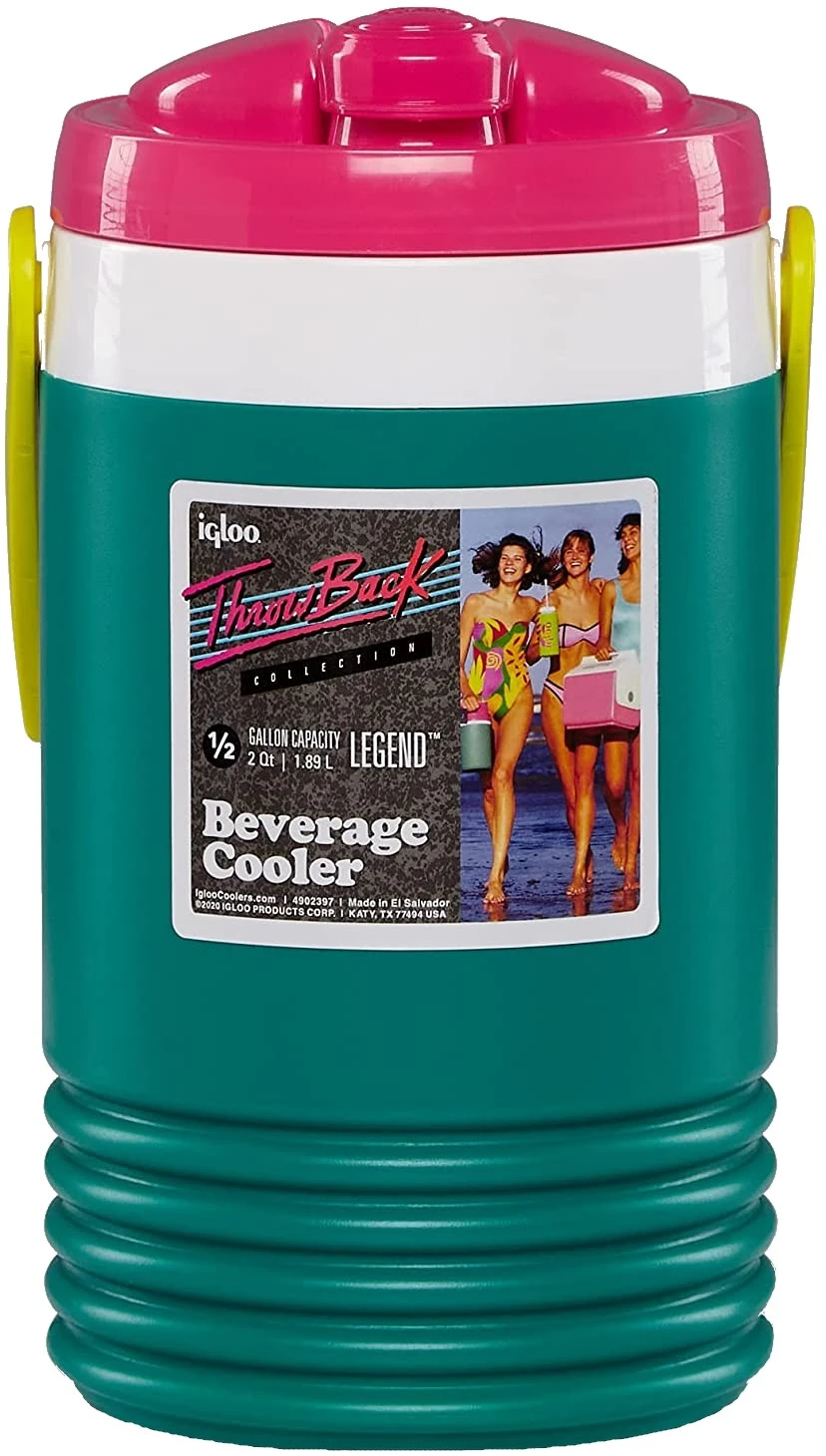 Igloo 1/2 Gal LD 2 Retro Insulated Water Cooler 2 Igloo 1/2 Gal LD 2 Retro Insulated Water Cooler - Image 2