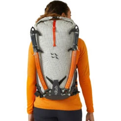 Rab Latok 28 Ski Mountaineering Pack -Sports Equipment latok 28 pewter qap 29 pew 024copy