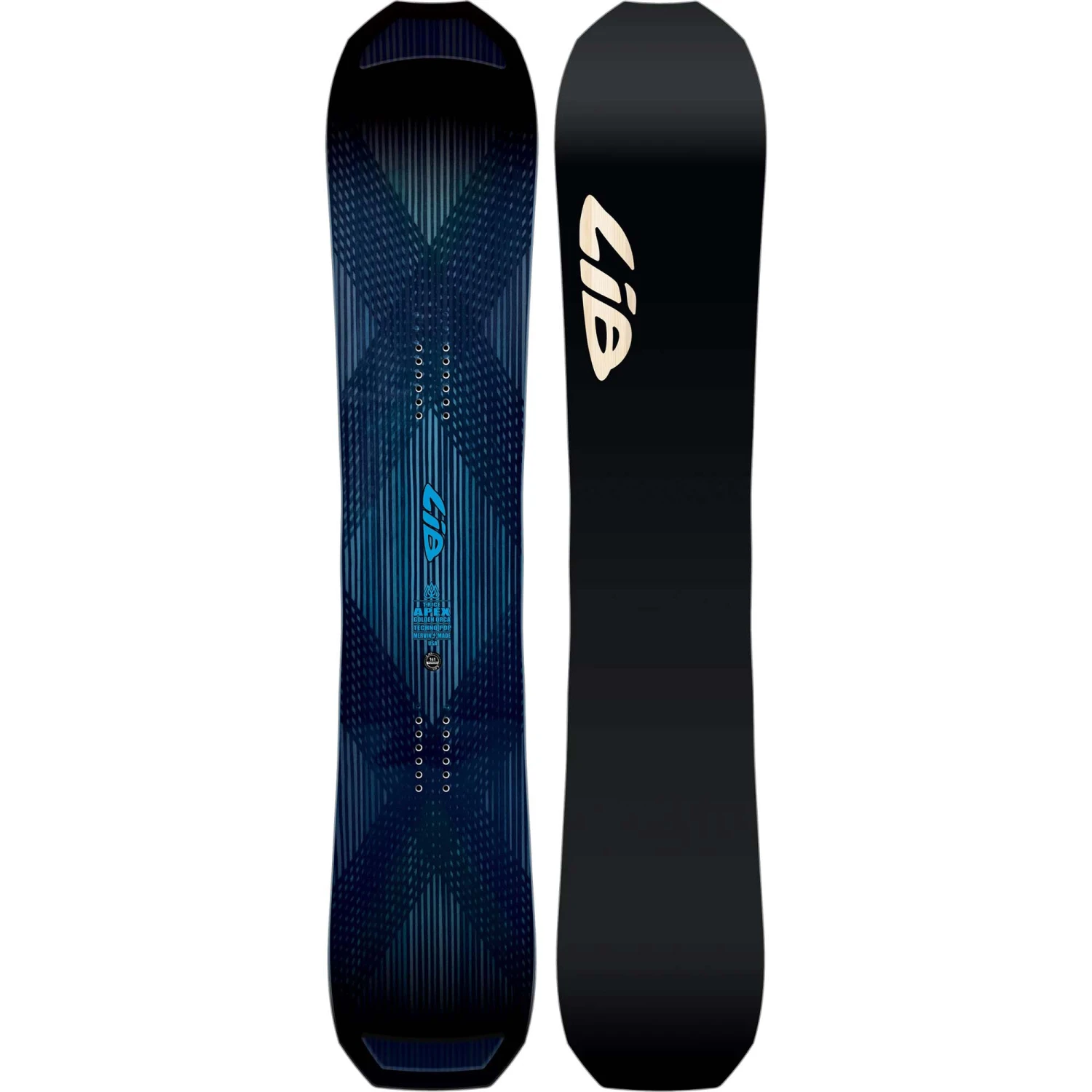 Lib Tech Apex Golden Orca Hybrid Camber Snowboard 1 Lib Tech Apex Golden Orca Hybrid Camber Snowboard
