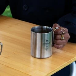 Snow Peak Stainless Vacuum Double Wall Mug Camp Cup -Sports Equipment met2 77