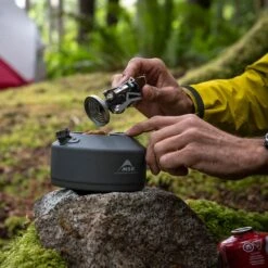 MSR Pocket Rocket Deluxe Stove Single Burner Camping Stove -Sports Equipment msr pocketrocket deluxe 001