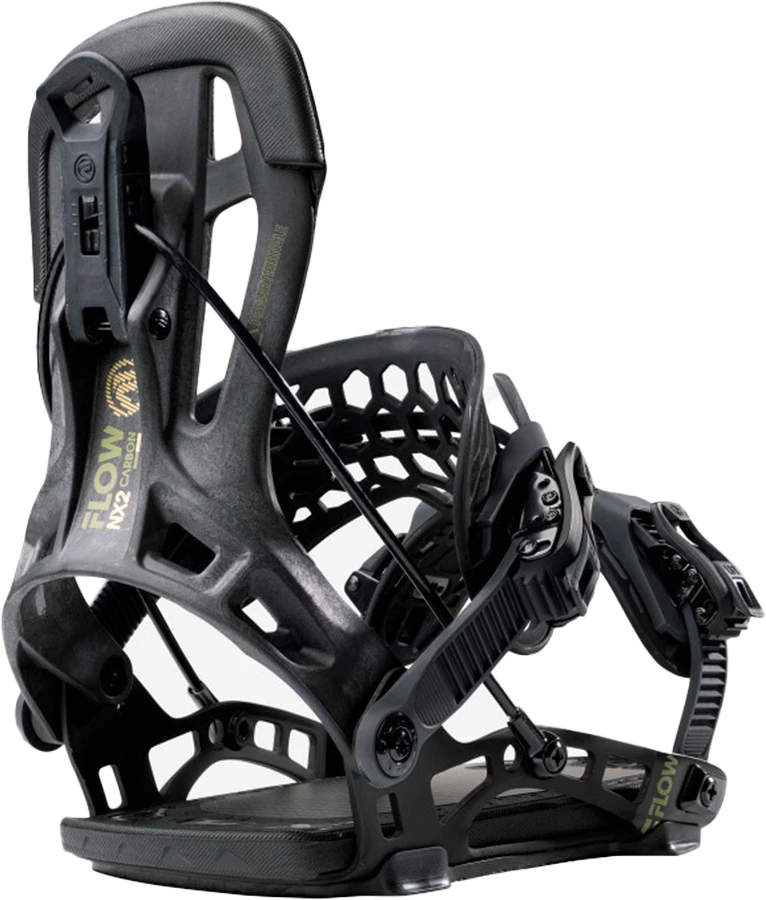 FLOW NX2 Carbon Fusion Step In Snowboard Bindings 2 FLOW NX2 Carbon Fusion Step In Snowboard Bindings - Image 2