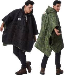 POLER Camp Poncho Reversible Camping Blanket With Hood -Sports Equipment poler 840230609563main 1