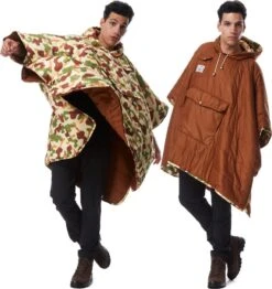 POLER Camp Poncho Reversible Camping Blanket With Hood -Sports Equipment poler 840230609624main