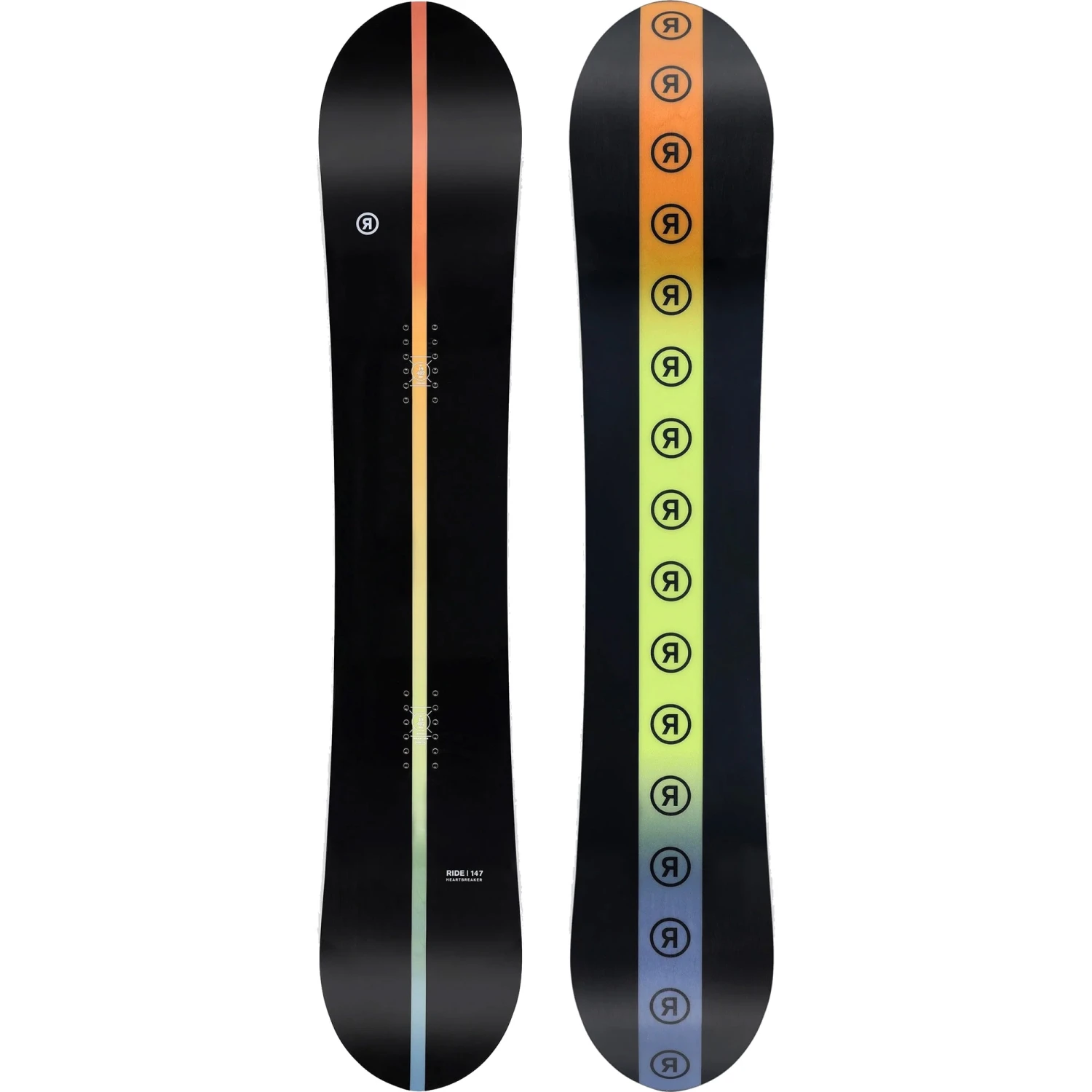 RIDE Heartbreaker Women's True Twin Snowboard 1 RIDE Heartbreaker Women's True Twin Snowboard