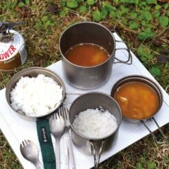 Snow Peak Trek 1400 Aluminium Lightweight Camping Cookware -Sports Equipment rppf1202