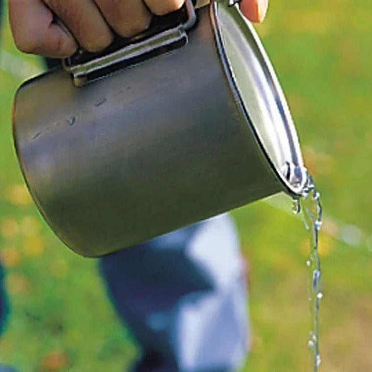 Snow Peak Trek 700 Titanium Ultralight Camping Cookware 9 Snow Peak Trek 700 Titanium Ultralight Camping Cookware - Image 9