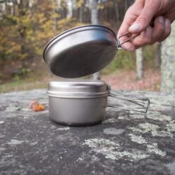 Snow Peak Titanium Multi Compact Ultralight Personal Cookset -Sports Equipment rppf188