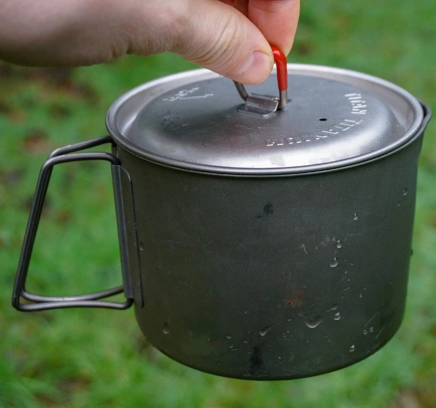 MSR Titan Kettle Ultralight Backpacking Teapot 4 MSR Titan Kettle Ultralight Backpacking Teapot - Image 4