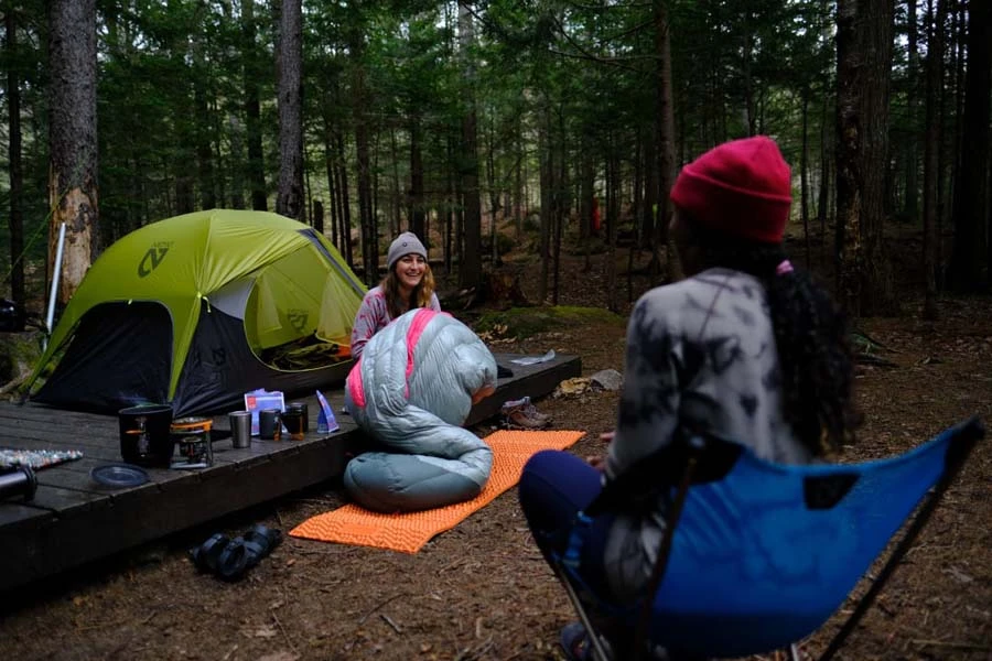 Nemo Riff Women's 15F/-9C Down Sleeping Bag 12 Nemo Riff Women's 15F/-9C Down Sleeping Bag - Image 12