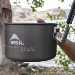MSR Ceramic 2-Pot Set Compact Camping Cookware -Sports Equipment x515