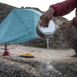 MSR Ceramic 2-Pot Set Compact Camping Cookware -Sports Equipment x517