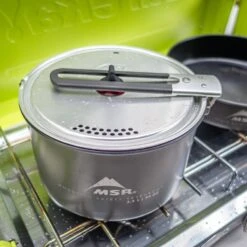 MSR Ceramic 2-Pot Set Compact Camping Cookware -Sports Equipment x519