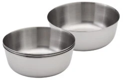 MSR Alpine Nesting Bowl Stainless Steel Camping Bowl -Sports Equipment x558