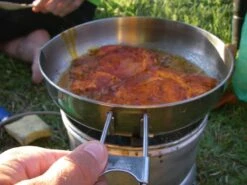 MSR Alpine Fry Pan Stainless Steel Camp Skillet -Sports Equipment x564