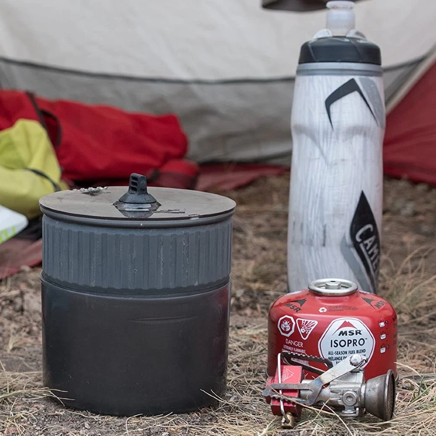 MSR Pocket Rocket 2 Mini Stove Kit Camping Stove & Cookware Set 8 MSR Pocket Rocket 2 Mini Stove Kit Camping Stove & Cookware Set - Image 8