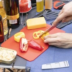 MSR Alpine Deluxe Cutting Board Backpackers Chopping Board -Sports Equipment x649