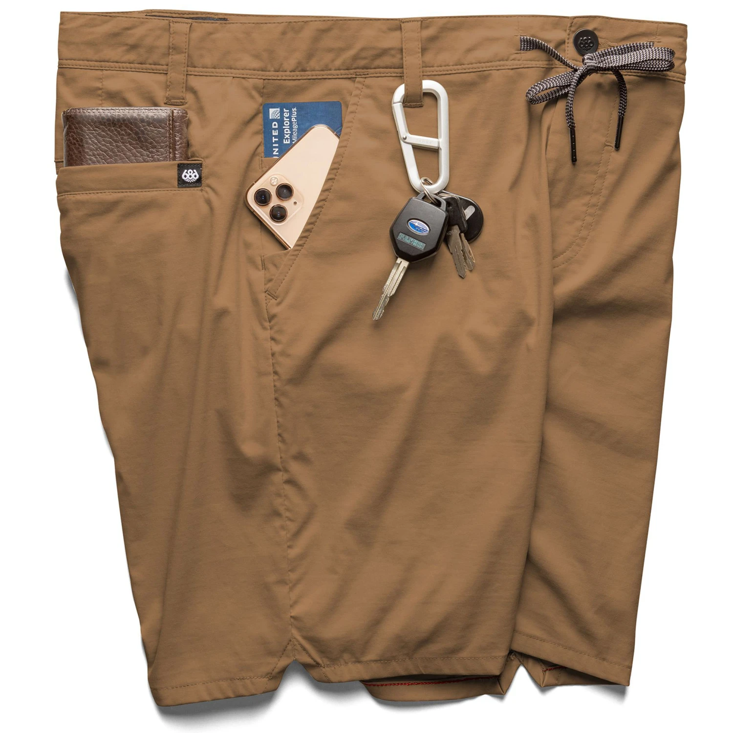 686 Everywhere Featherlight Men's Hiking Chino Shorts 4 686 Everywhere Featherlight Men's Hiking Chino Shorts - Image 4
